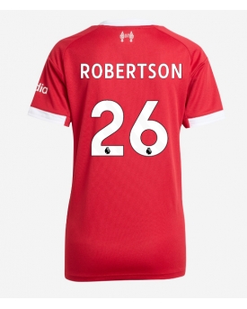 Liverpool Andrew Robertson #26 Maglia Gara Casa Repliche 2025-26 Donna Maniche Corte